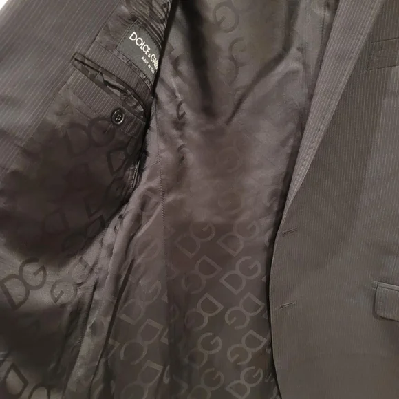 Dolce & Gabbana Blazer Jacket Size 54 ITA 44 USA Black Italy Jacket
